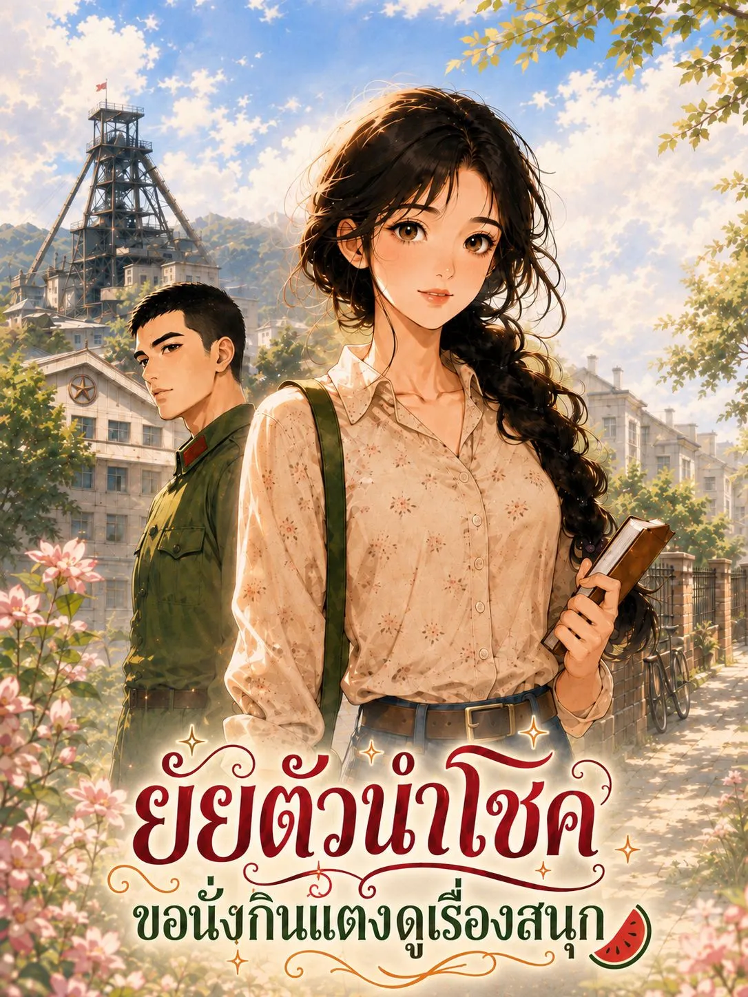 ปก ยัยตัวนําโชคขอนั่งกินแตงดูเรื่องสนุก
