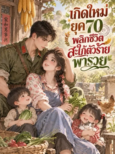 ปก (ฟรี 100) เกิดใหม่ยุค 70 พลิกชีวิตสะใภ้ตัวร้ายพารวย