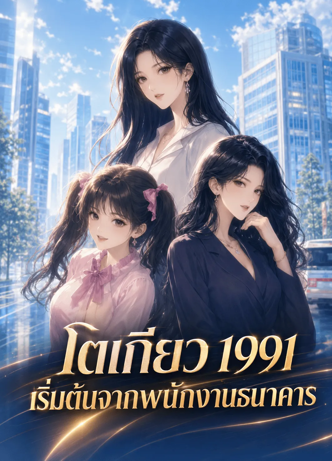 ปก โตเกียว 1991 เริ่มต้นจากพนักงานธนาคาร