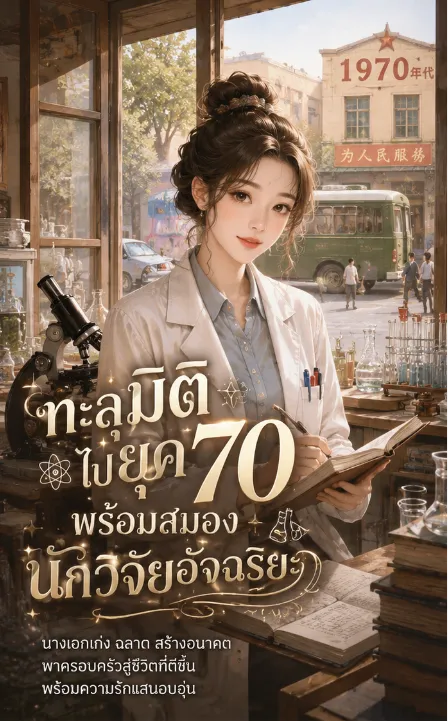 ปก ทะลุมิติไปยุค 70 พร้อมสมองนักวิจัยอัจฉริยะ