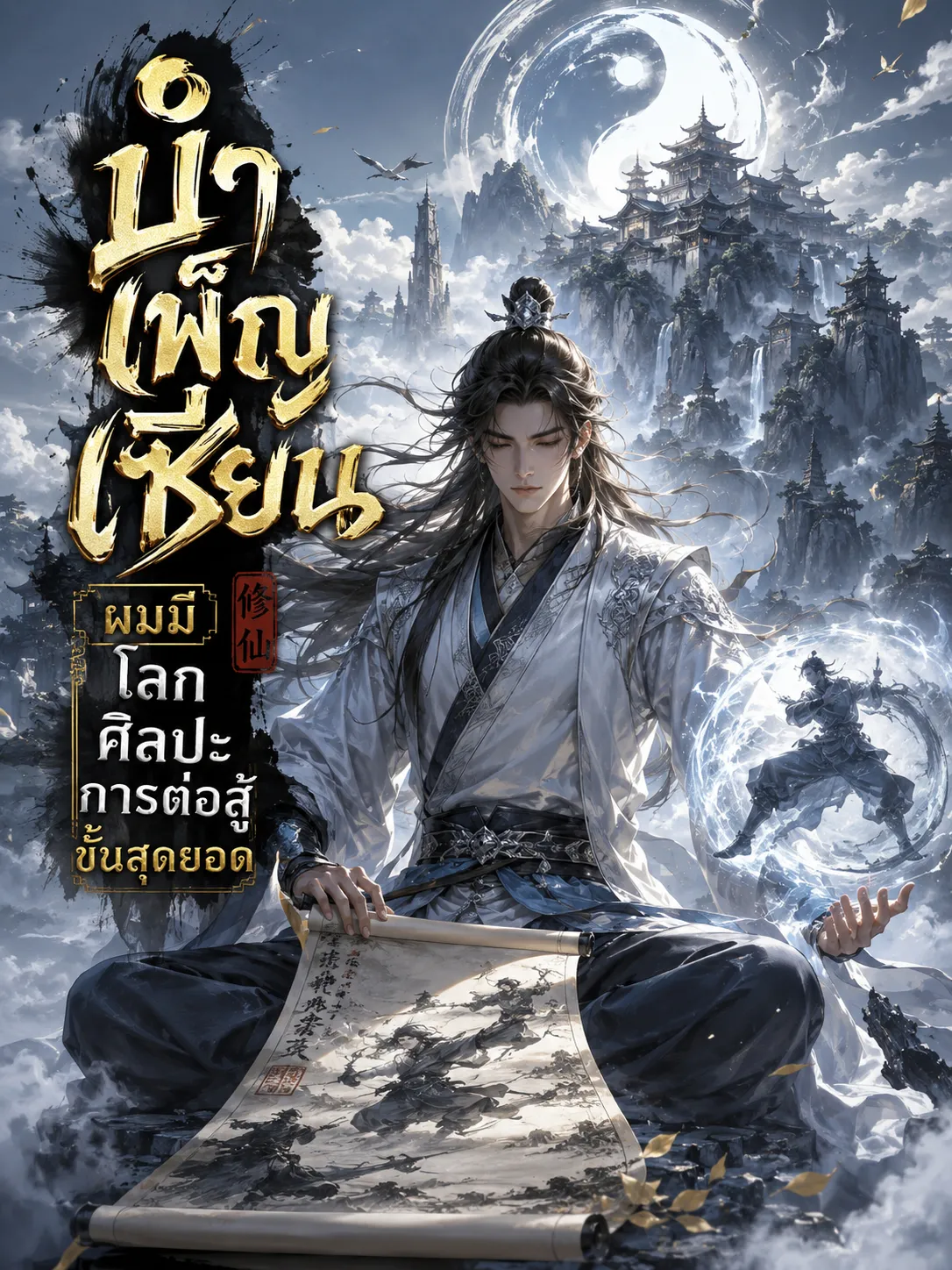 ปก บําเพ็ญเซียน ผมมีโลกศิลปะการต่อสู้ขั้นสุดยอด