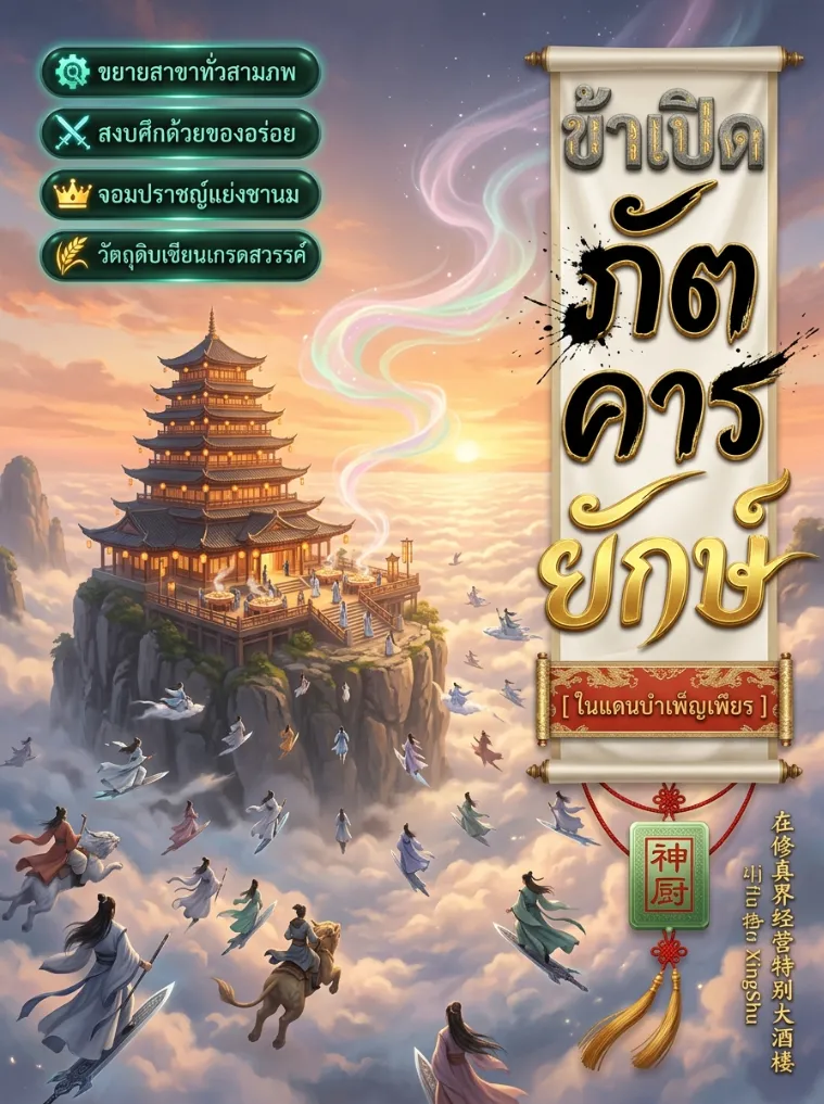ปก ข้าเปิดภัตตาคารยักษ์ในแดนบําเพ็ญเพียร