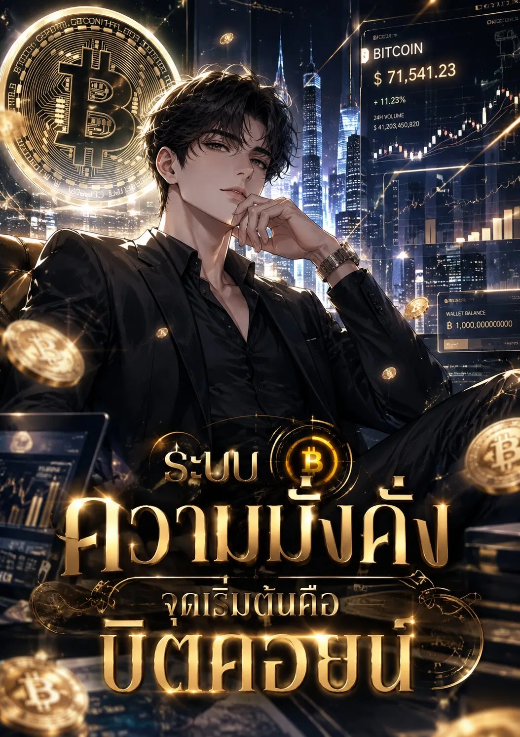 ปก ระบบความมั่งคั่ง: จุดเริ่มต้นคือบิตคอยน์