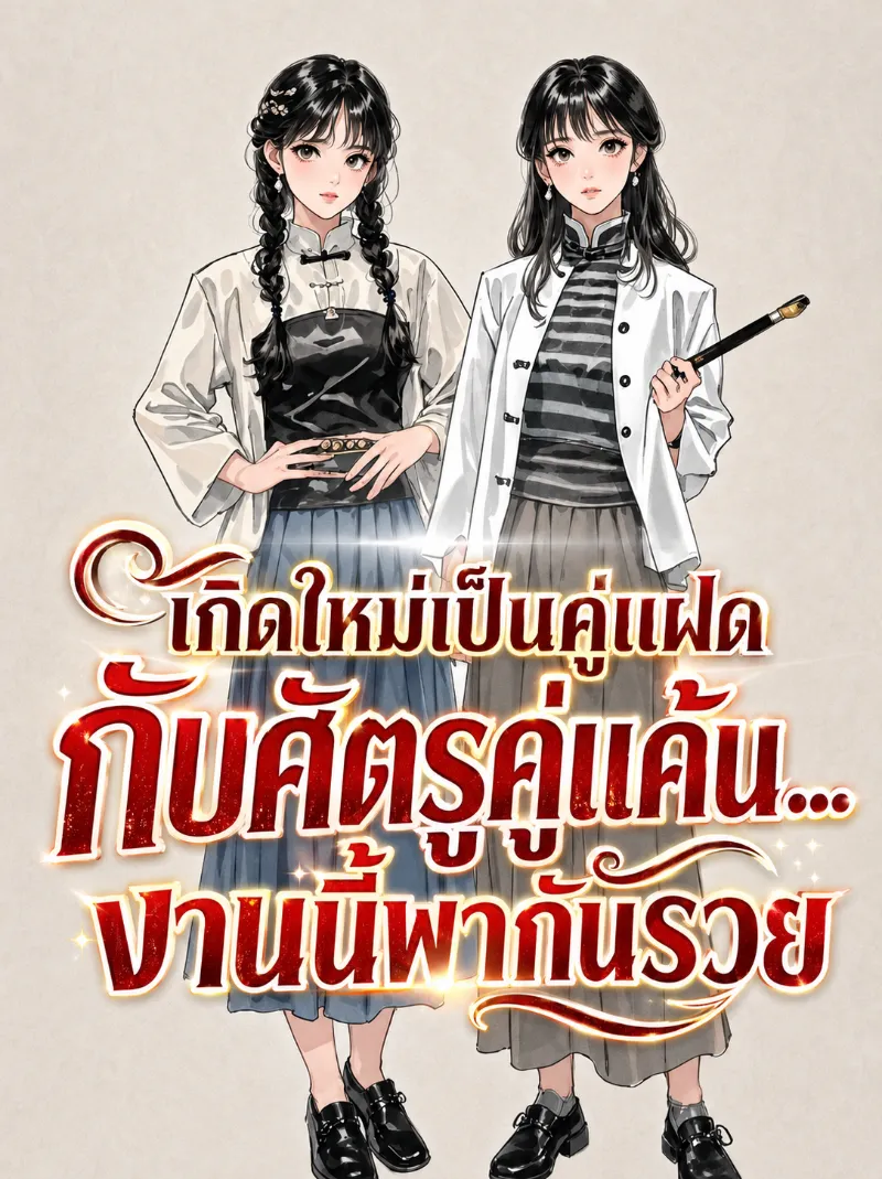 ปก (จบแล้ว) เกิดใหม่เป็นคู่แฝดกับศัตรูคู่แค้น... งานนี้พากันรวย!
