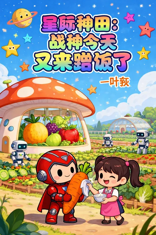 ปก ปลูกผักข้ามดวงดาว: ท่านเทพสงครามมาเนียนขอข้าวกินอีกแล้ว!