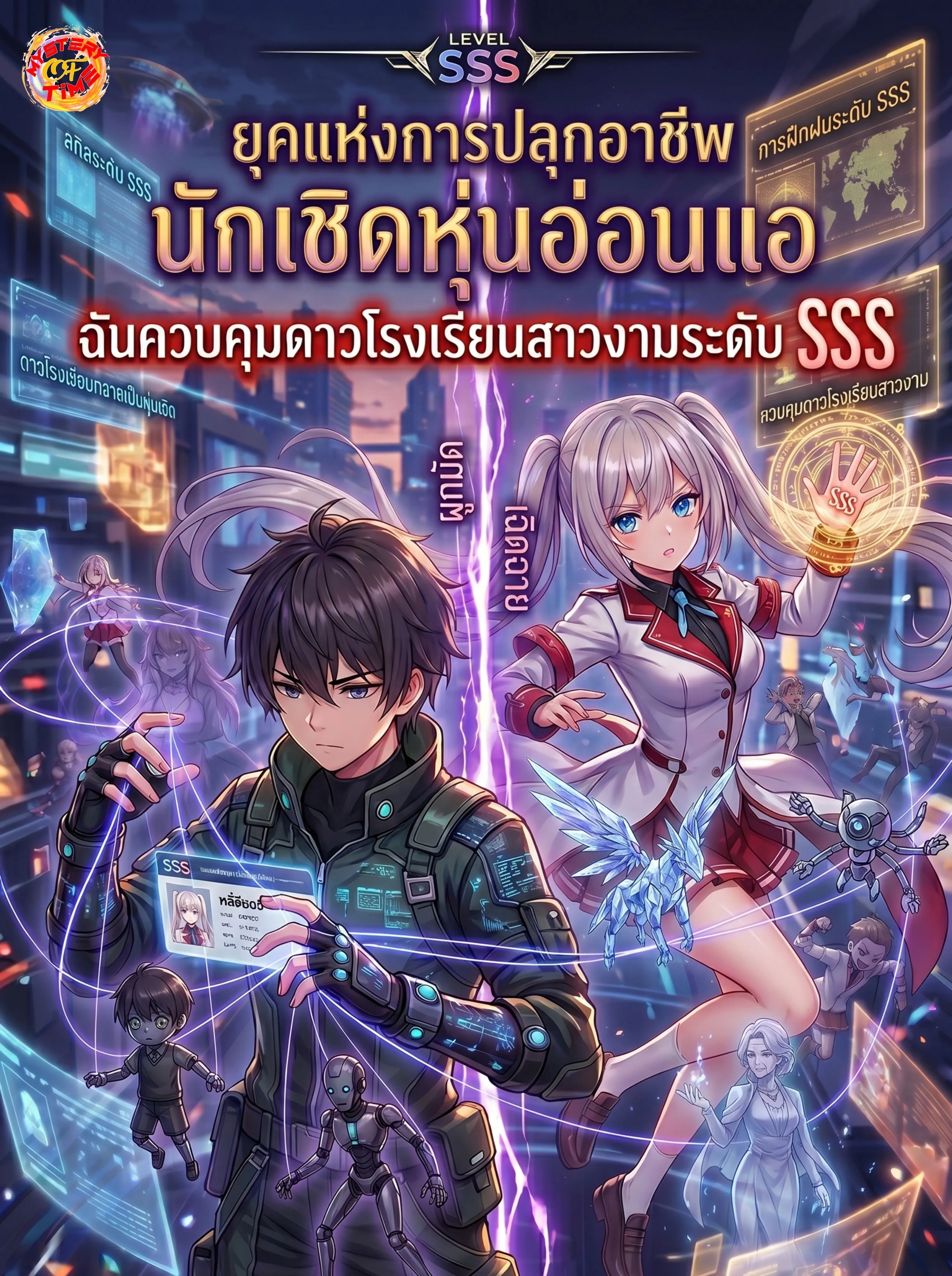 ปก ยุคแห่งการปลุกอาชีพ: นักเชิดหุ่นอ่อนแอ? ผมควบคุมดาวโรงเรียนสาวงามระดับ SSS