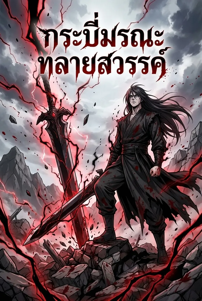 ปก กระบี่มรณะทลายสวรรค์