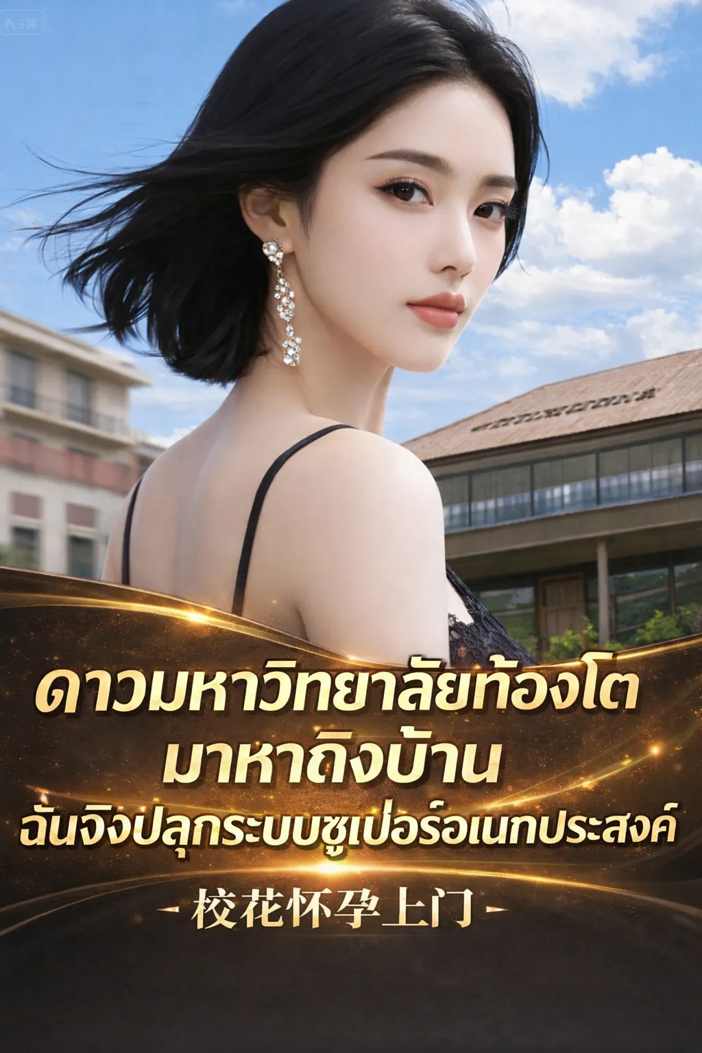 ปก ดาวมหาวิทยาลัยท้องโตมาหาถึงบ้าน ฉันจึงปลุกระบบซูเปอร์อเนกประสงค์
