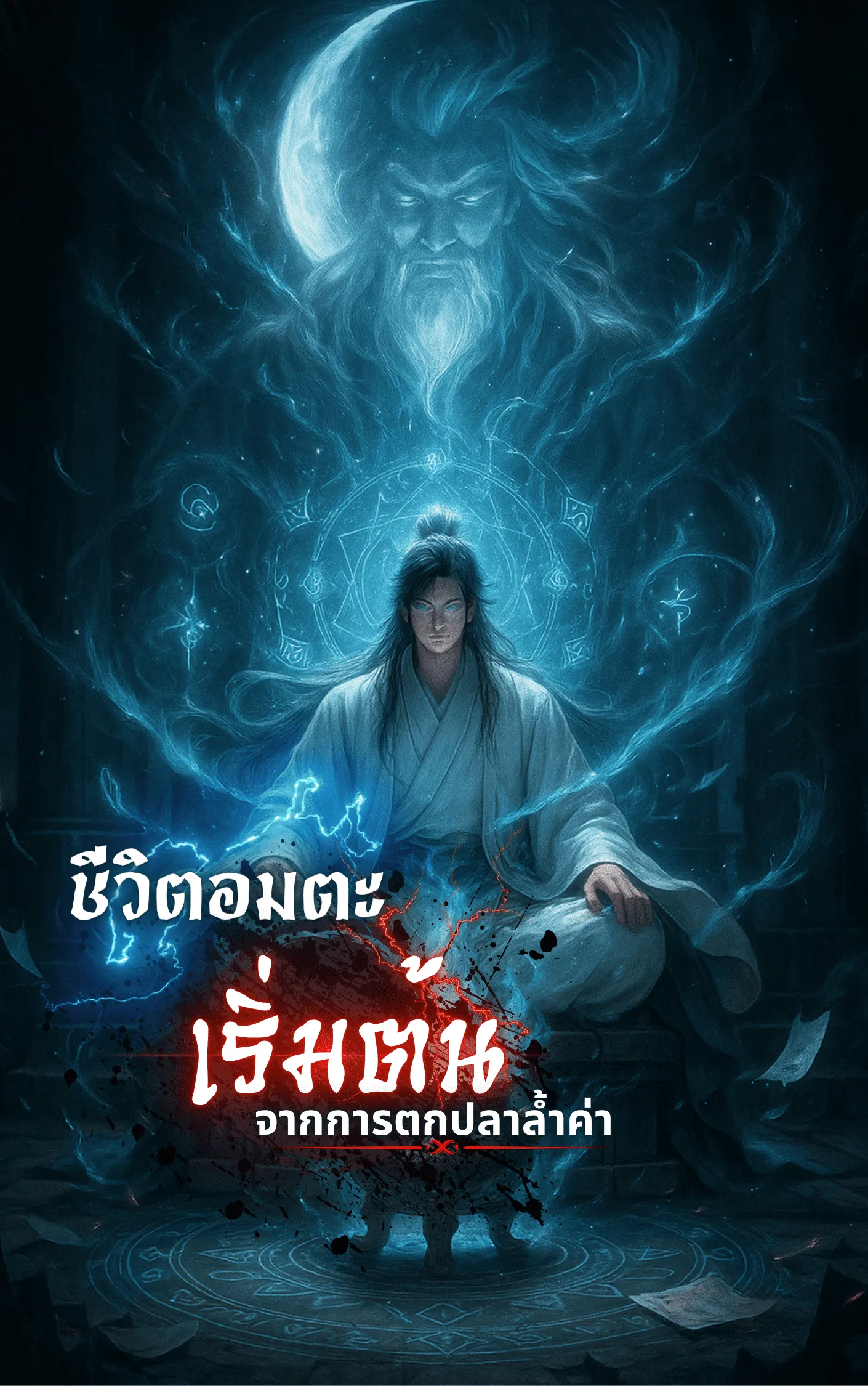 ปก [ฟรี 70 ตอน] ชีวิตอมตะเริ่มต้นจากการตกปลาล้ําค่า