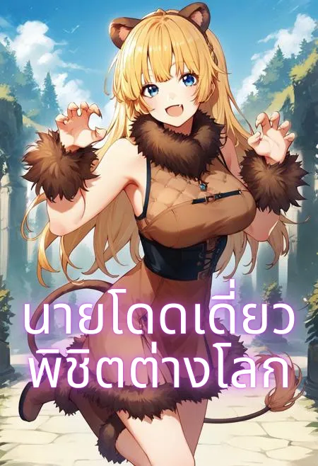 ปก นายโดดเดี่ยวพิชิตต่างโลก[เวอร์ชั่นเว็บ]