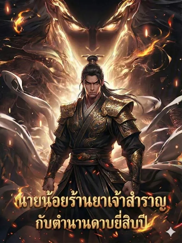 ปก นายน้อยร้านยาเจ้าสําราญ กับตํานานดาบยี่สิบปี