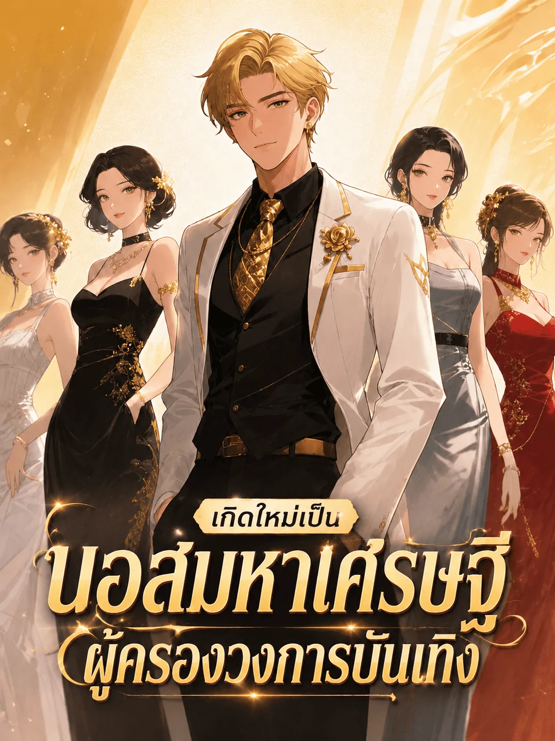 ปก เกิดใหม่เป็นบอสมหาเศรษฐี ผู้ครองวงการบันเทิง