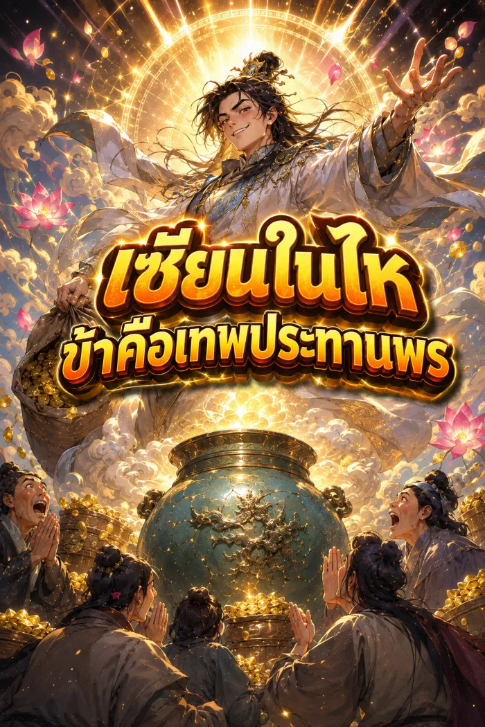 ปก (จบแล้ว) เซียนในไห: ข้าคือเทพประทานพร