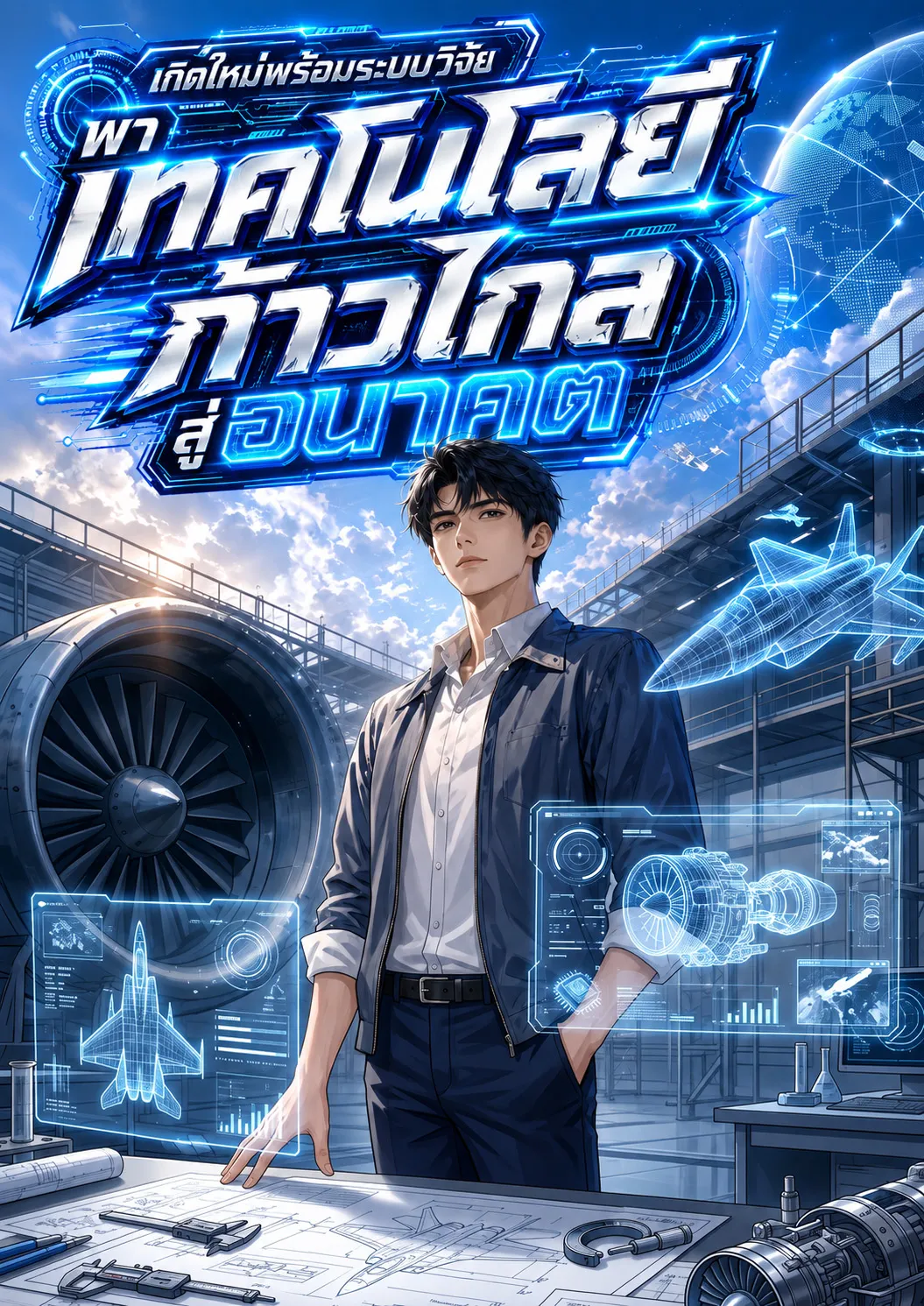 ปก เกิดใหม่พร้อมระบบวิจัย พาเทคโนโลยีก้าวไกลสู่อนาคต