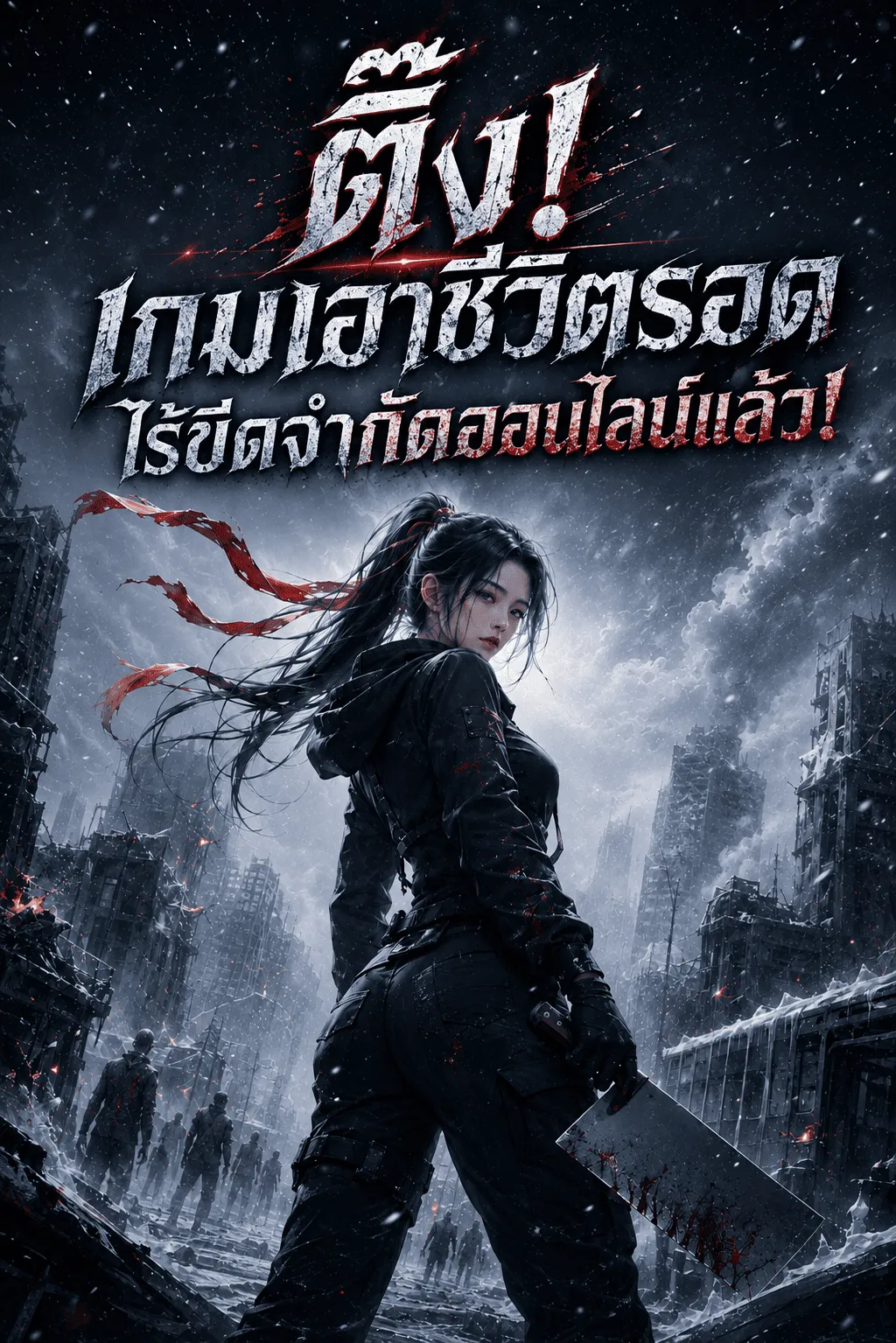 ปก ติ๊ง! เกมเอาชีวิตรอดไร้ขีดจํากัดออนไลน์แล้ว!