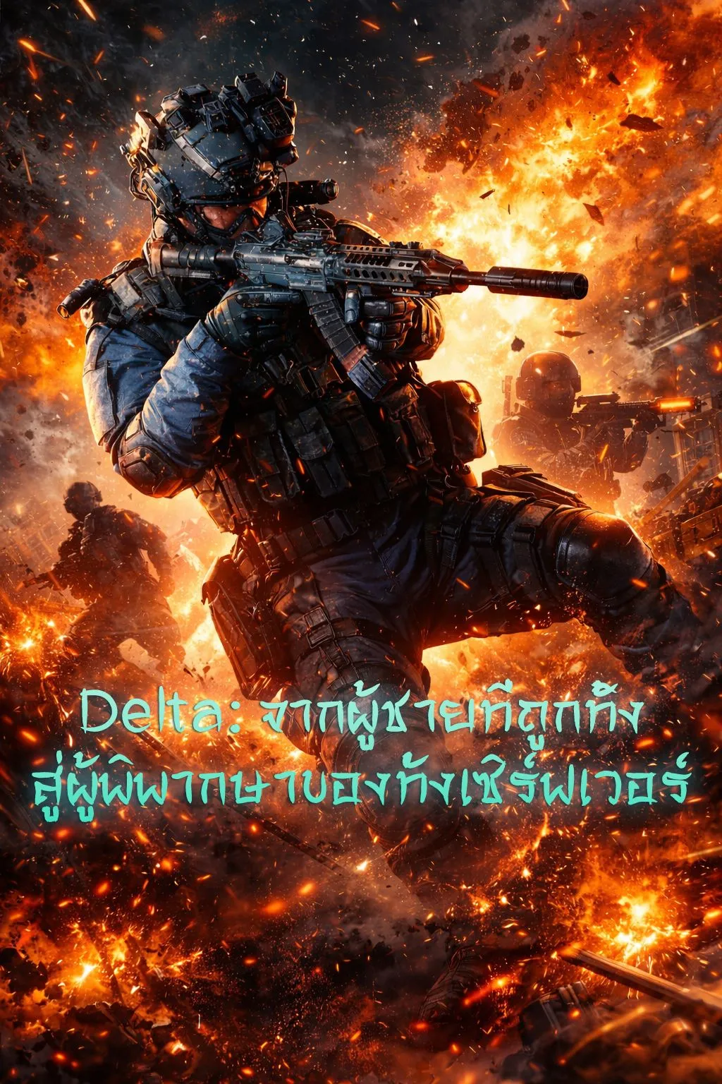 ปก Delta: จากผู้ชายที่ถูกทิ้ง สู่ผู้พิพากษาของทั้งเซิร์ฟเวอร์