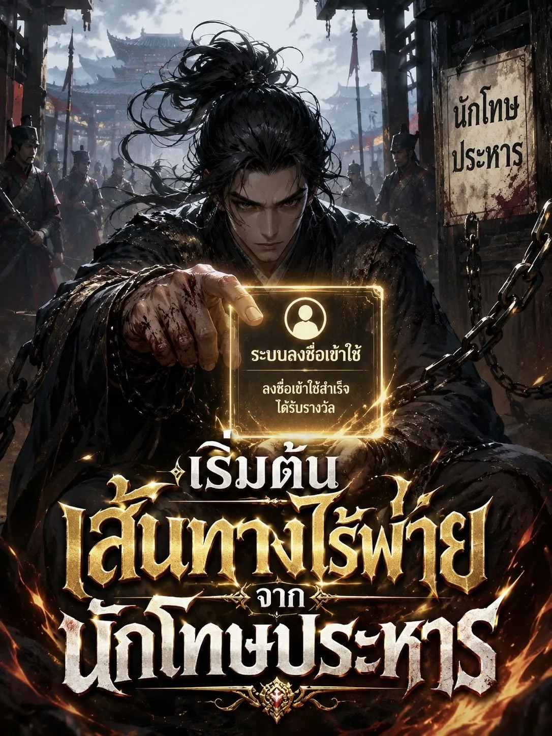 ปก เริ่มต้นเส้นทางไร้พ่ายจากนักโทษประหาร