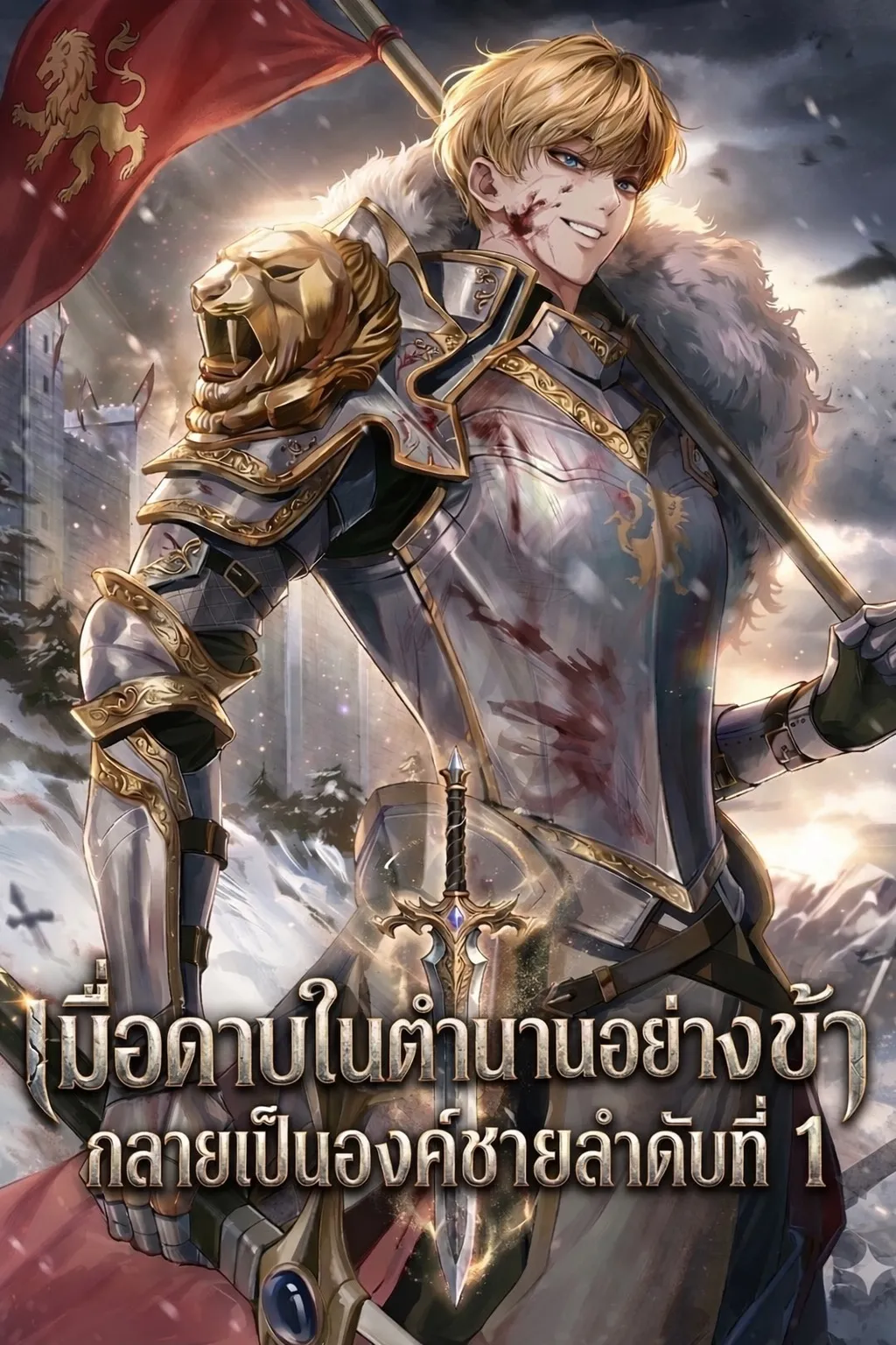 ปก เมื่อดาบในตํานานอย่างข้า กลายเป็นองค์ชายลําดับที่ 1