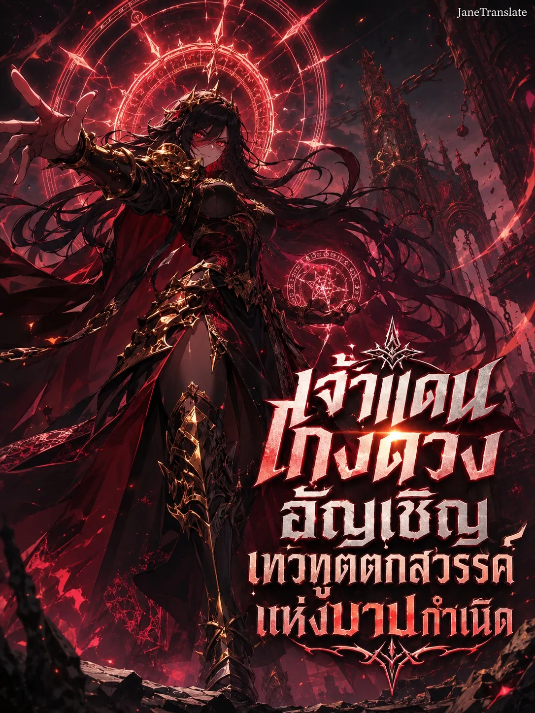 ปก เจ้าแดนโกงดวง อัญเชิญเทวทูตตกสวรรค์แห่งบาปกําเนิด