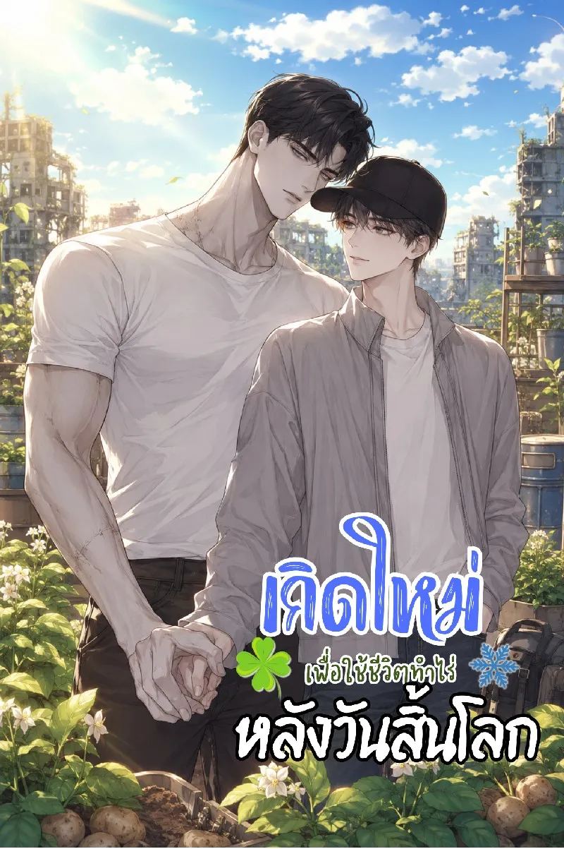 ปก เกิดใหม่เพื่อใช้ชีวิตทําไร่หลังวันสิ้นโลก
