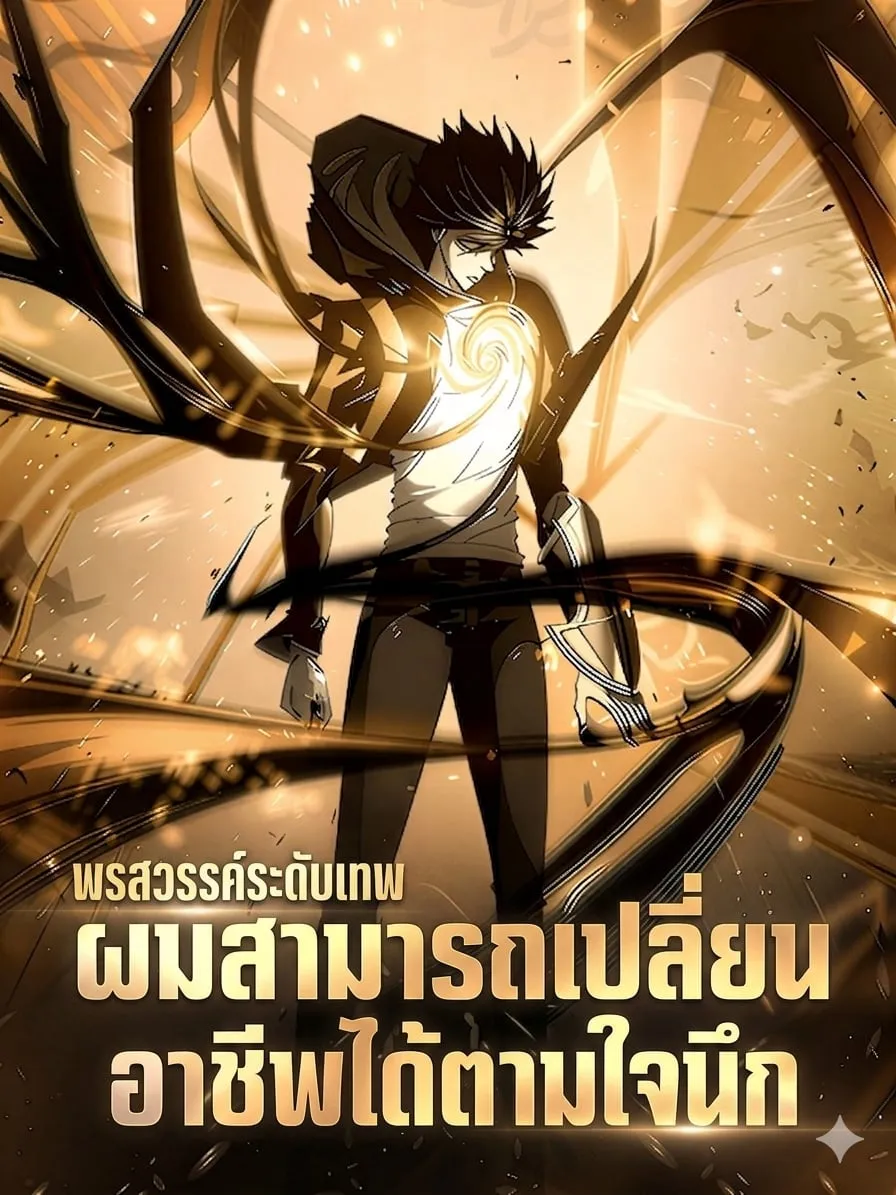 ปก พรสวรรค์ระดับเทพ ผมสามารถเปลี่ยนอาชีพได้ตามใจนึก
