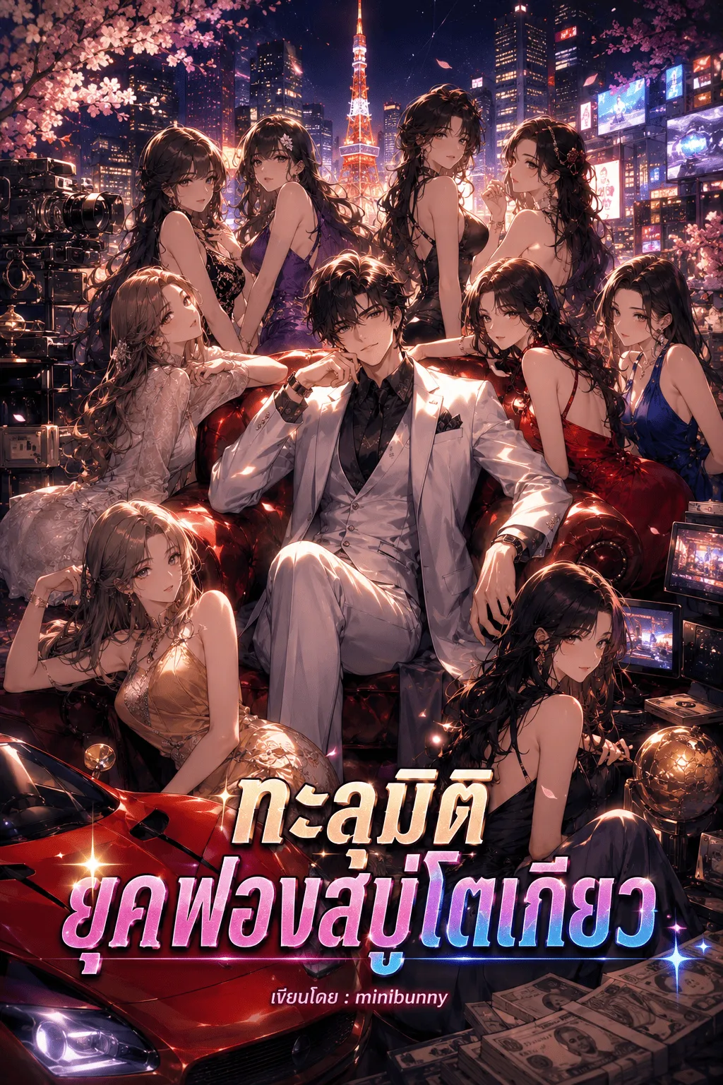 ปก ทะลุมิติยุคฟองสบู่โตเกียว