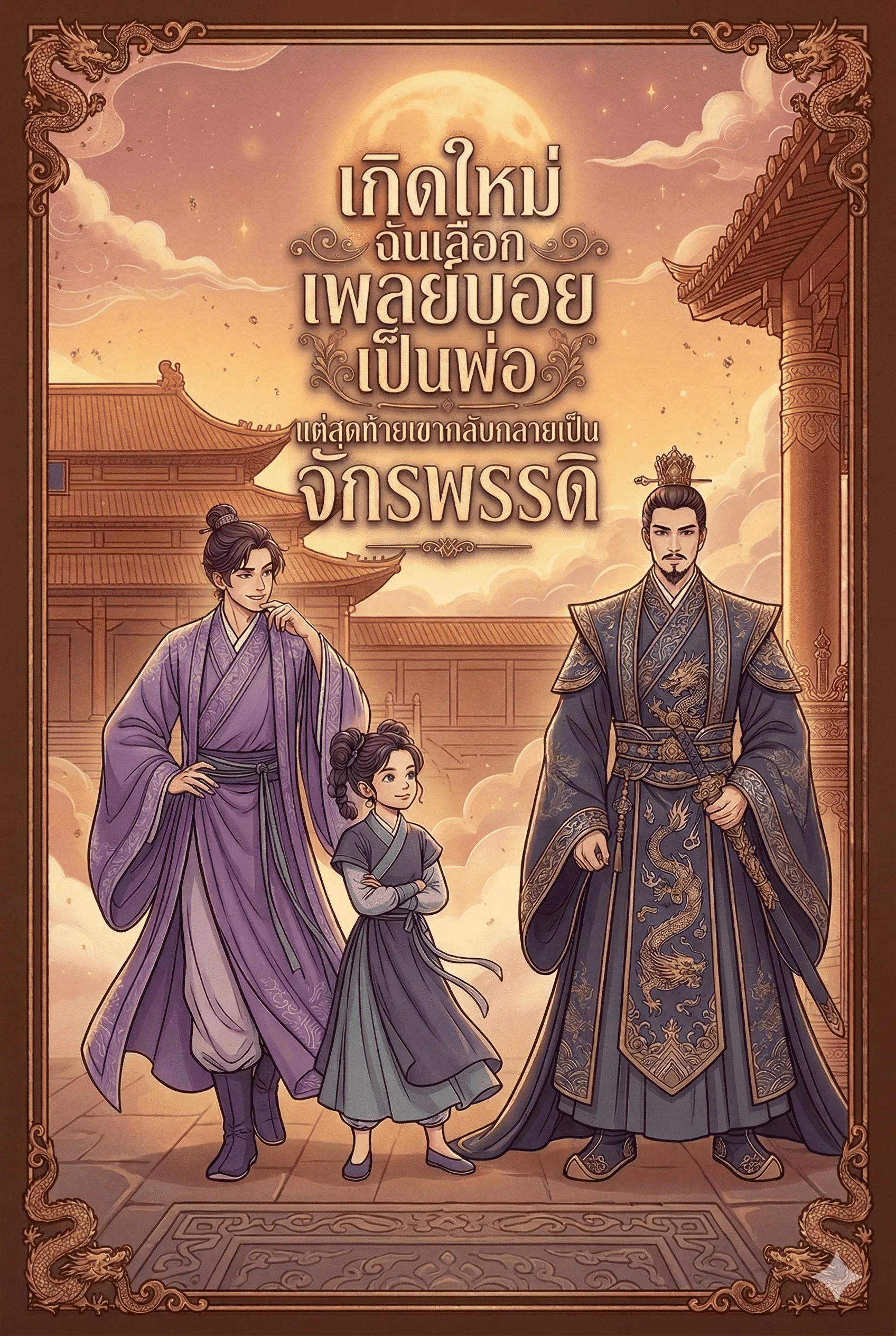 ปก เกิดใหม่ฉันเลือกเพลย์บอยเป็นพ่อ แต่สุดท้ายเขากลับกลายเป็นจักรพรรดิ