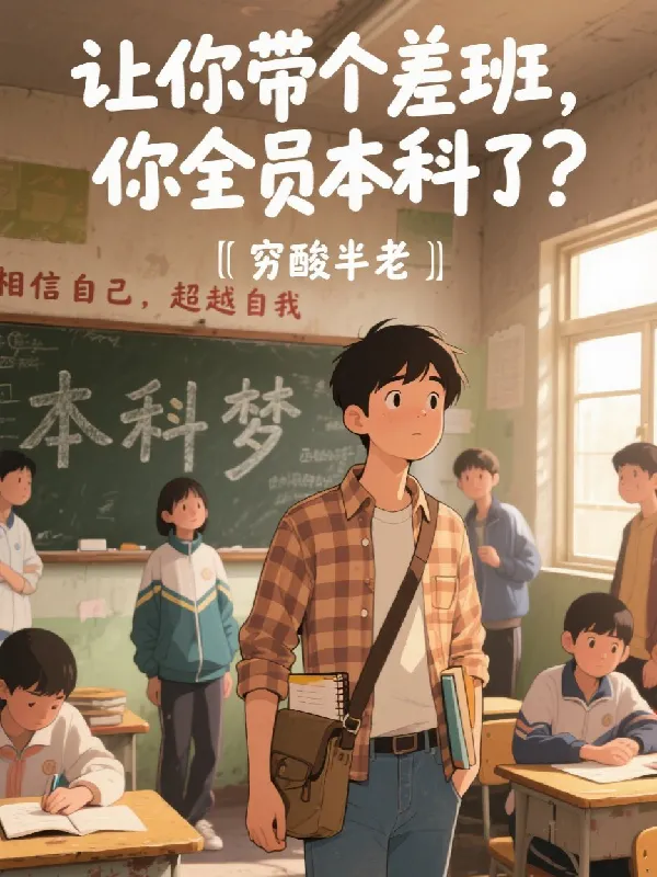 ปก ให้ผมมาคุมห้องบ๊วย แต่ดันช่วยให้กอดคอกันติดมหาลัยได้ยกชั้น!
