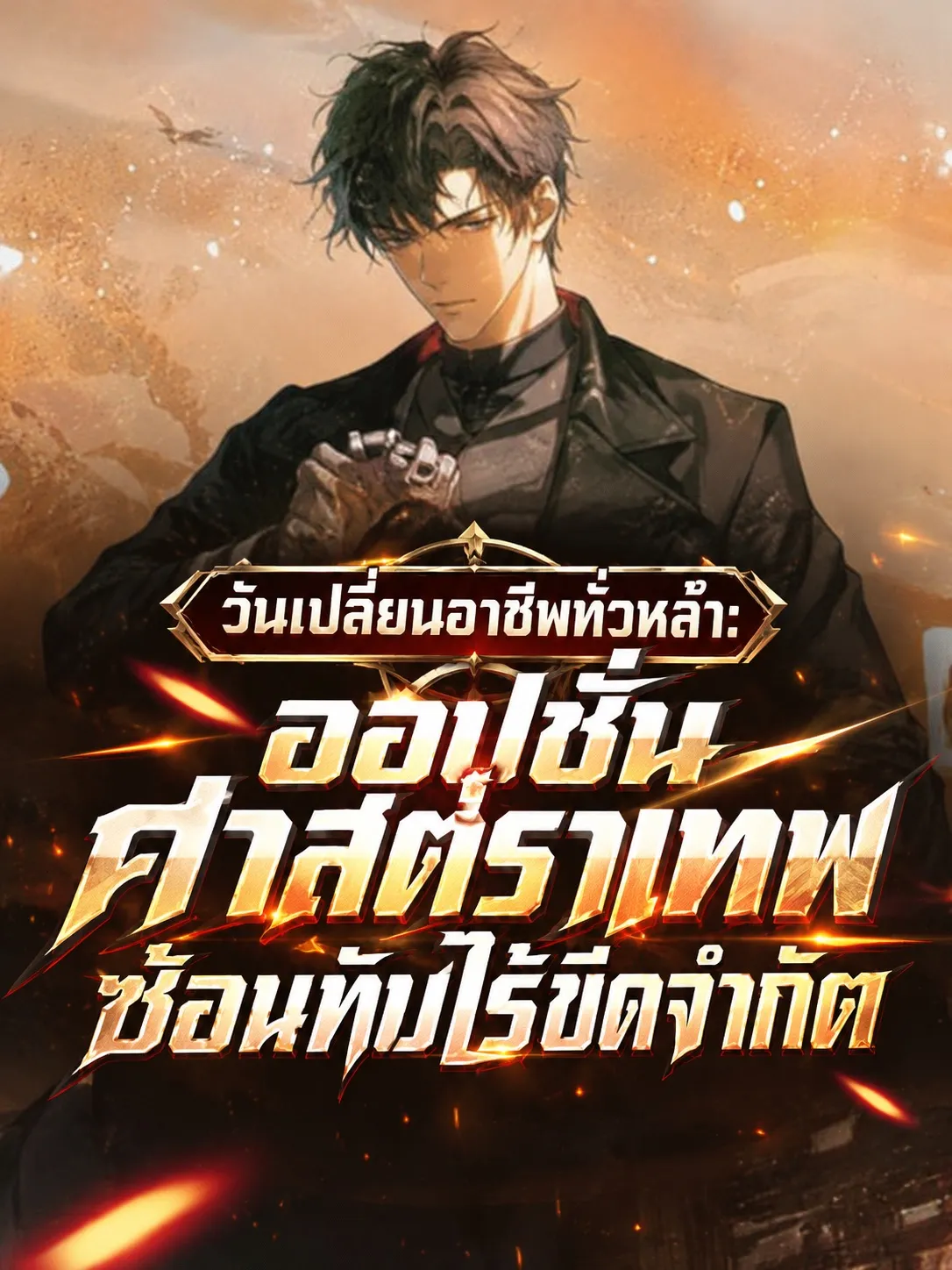 ปก (จบแล้ว) วันเปลี่ยนอาชีพทั่วหล้า: ออปชั่นศาสตราเทพซ้อนทับไร้ขีดจํากัด
