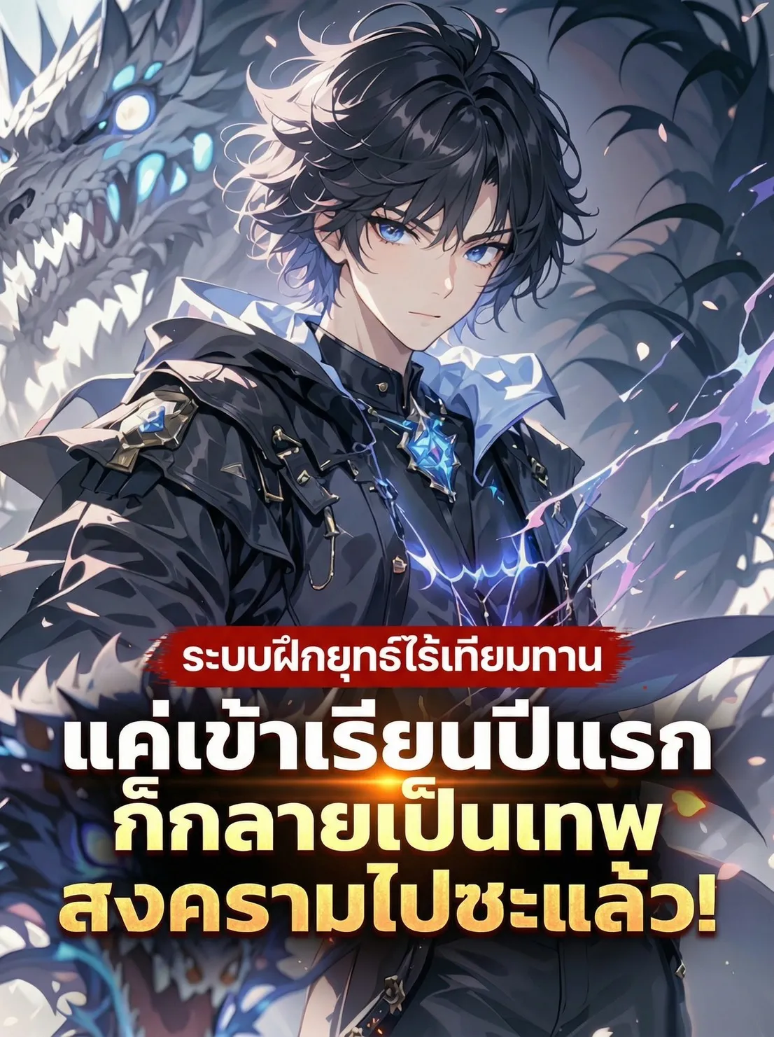 ปก (ชนต้นฉบับ)ระบบฝึกยุทธ์ไร้เทียมทาน แค่เข้าเรียนปีแรกก็กลายเป็นเทพสงครามไปซะแล้ว!