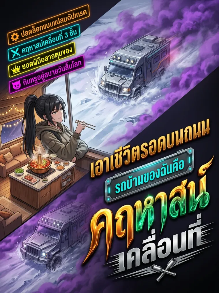 ปก เอาชีวิตรอดบนถนน รถบ้านของฉันคือคฤหาสน์เคลื่อนที่