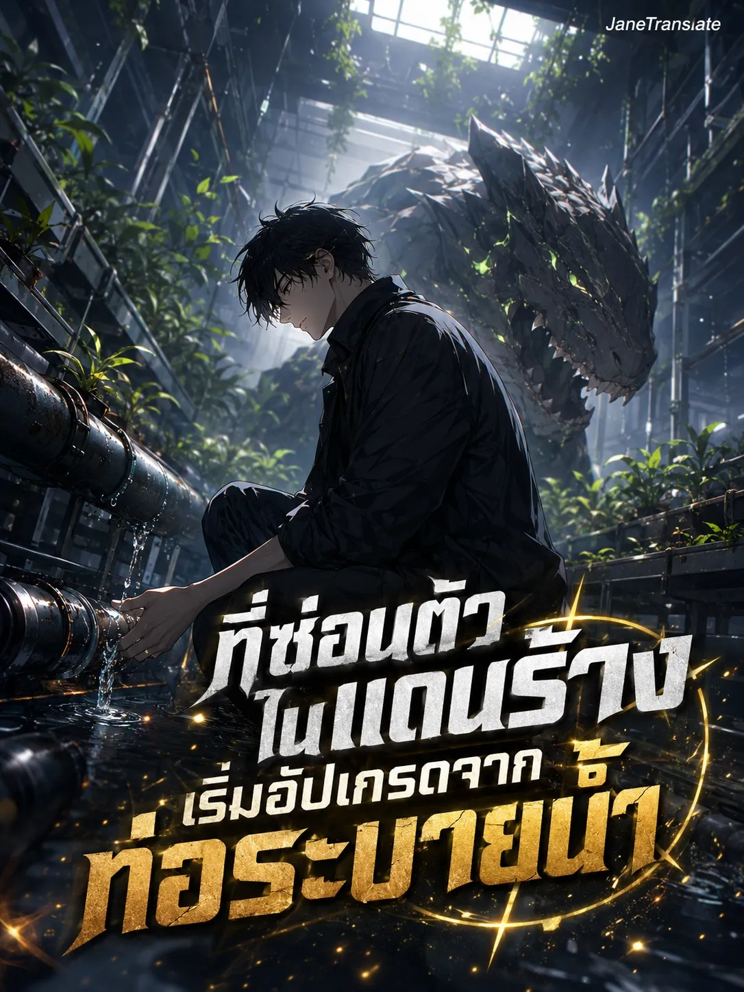 ปก ที่ซ่อนตัวในแดนร้าง เริ่มอัปเกรดจากท่อระบายน้ํา