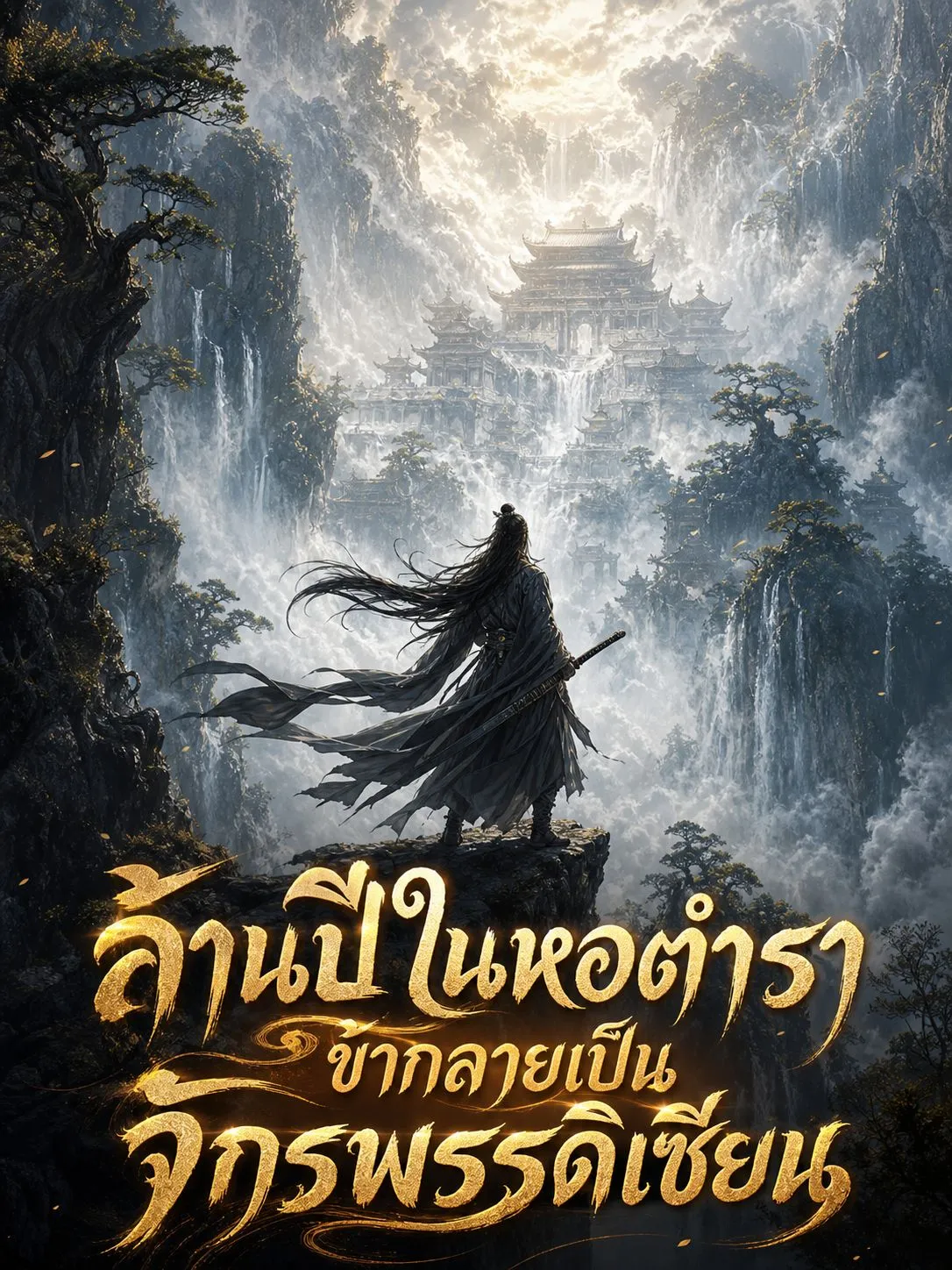 ปก ล้านปีในหอตํารา ข้ากลายเป็นจักรพรรดิเซียน