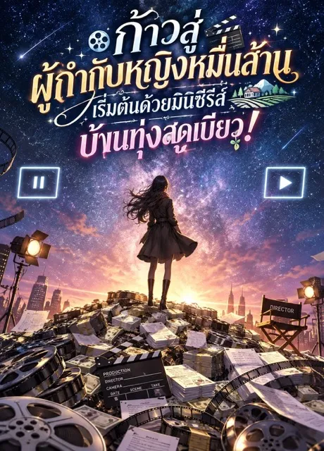 ปก (จบแล้ว) ก้าวสู่ผู้กํากับหญิงหมื่นล้าน เริ่มต้นด้วยมินิซีรีส์บ้านทุ่งสุดเบียว!