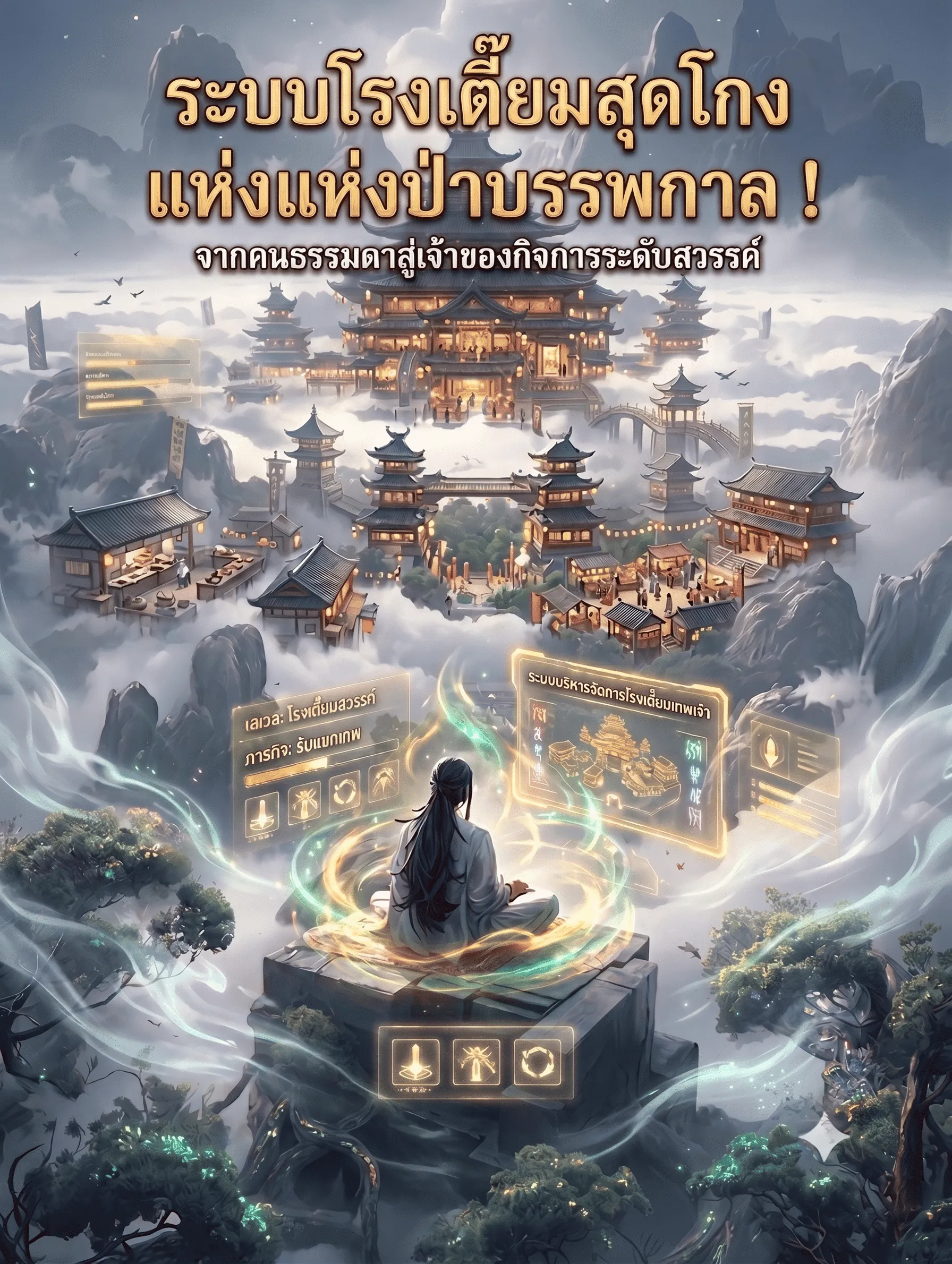 ปก ระบบโรงเตี๊ยมสุดโกงแห่งป่าบรรพกาล !