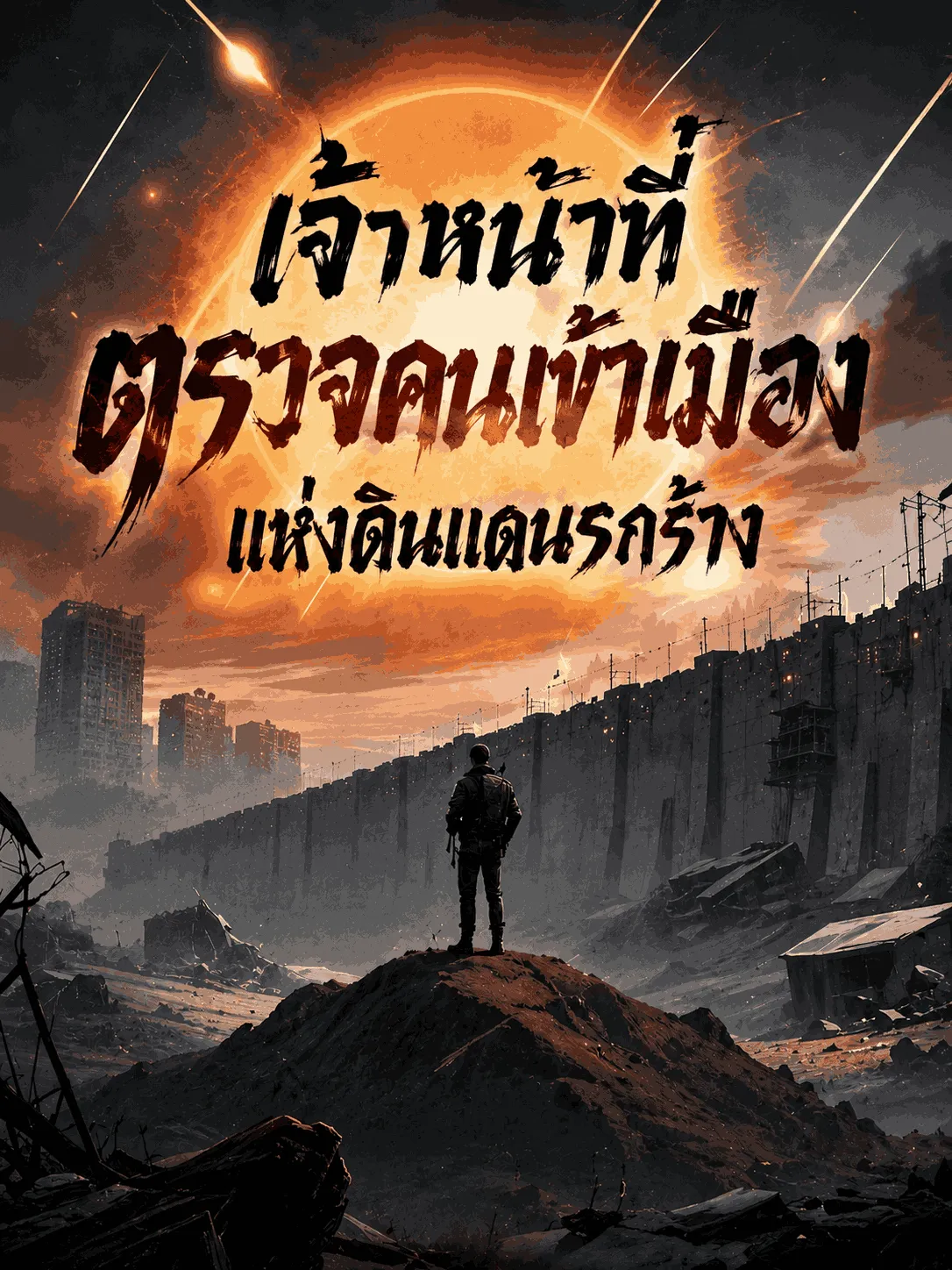ปก เจ้าหน้าที่ตรวจคนเข้าเมืองแห่งดินแดนรกร้าง