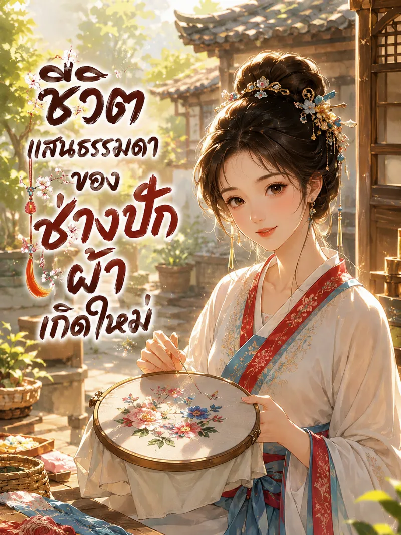 ปก (จบแล้ว) ชีวิตแสนธรรมดาของช่างปักผ้าเกิดใหม่