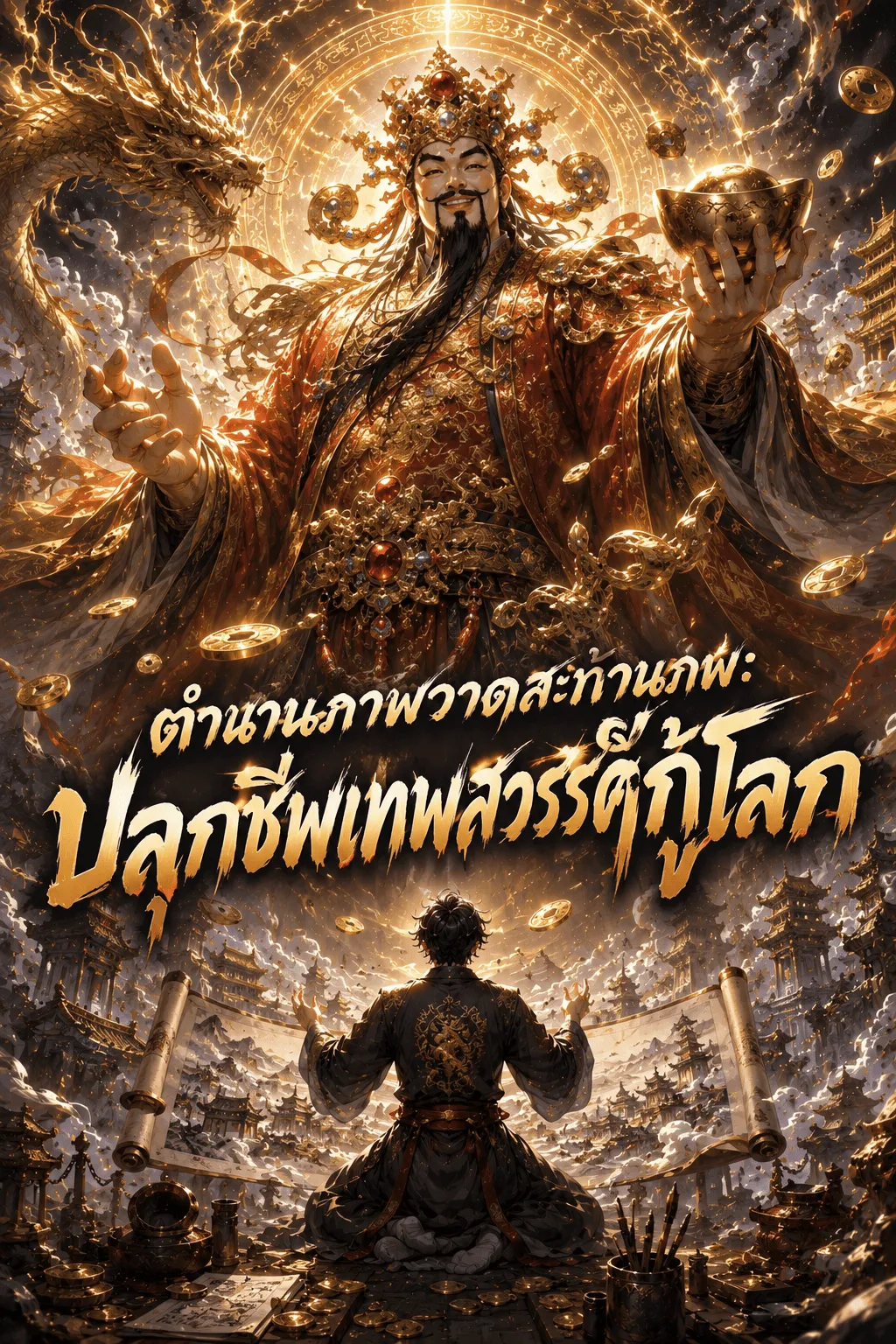 ปก ตํานานภาพวาดสะท้านภพ: ปลุกชีพเทพสวรรค์กู้โลก
