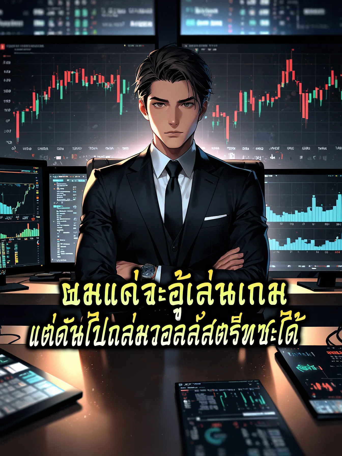 ปก ผมแค่จะอู้เล่นเกม แต่ดันไปถล่มสอลล์สตรีทซะได้