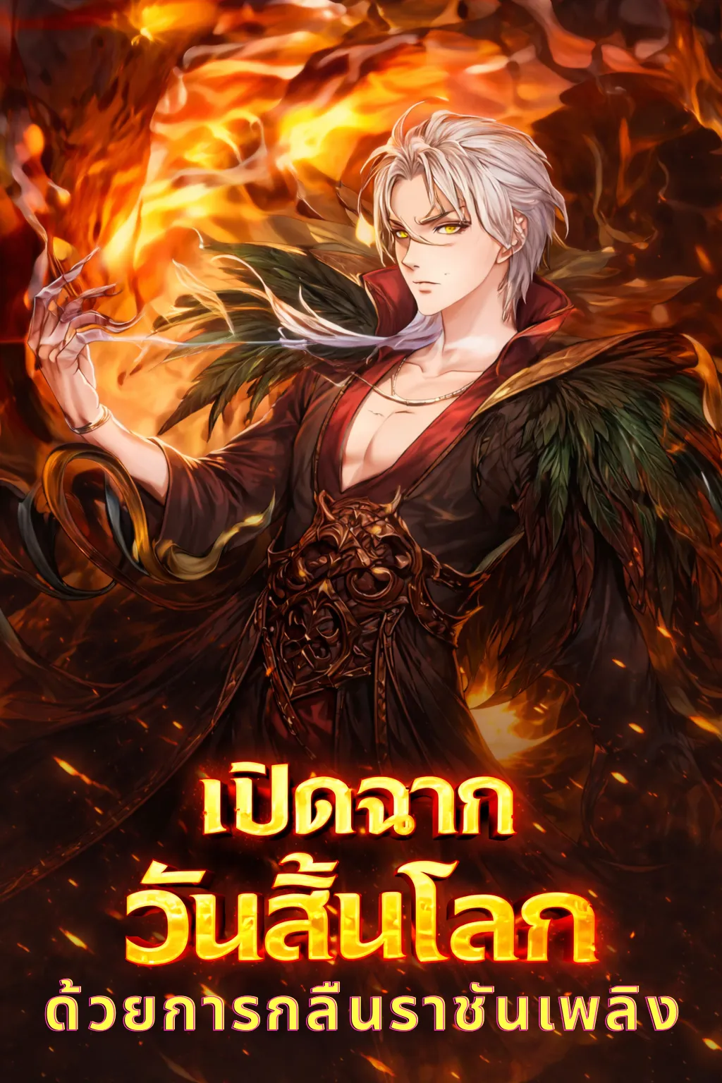 ปก เปิดฉากวันสิ้นโลก ด้วยการกลืนราชันเพลิง
