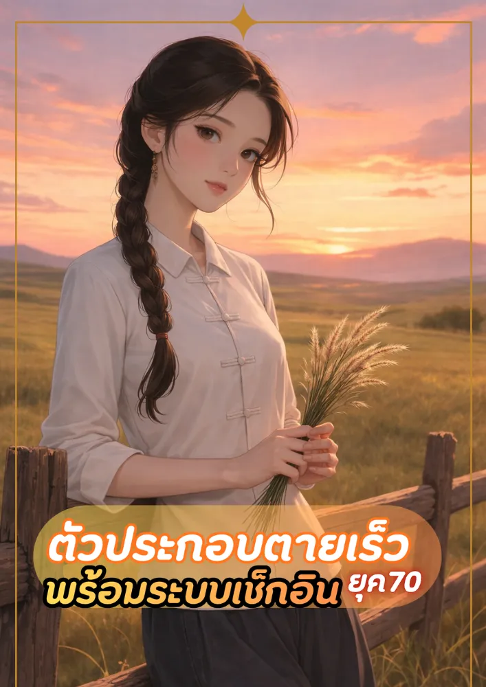 ปก ตัวประกอบตายเร็ว ยุค 70 พร้อมระบบเช็กอิน