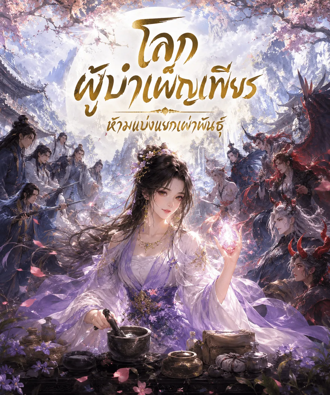 ปก โลกผู้บําเพ็ญเพียรห้ามแบ่งแยกเผ่าพันธุ์