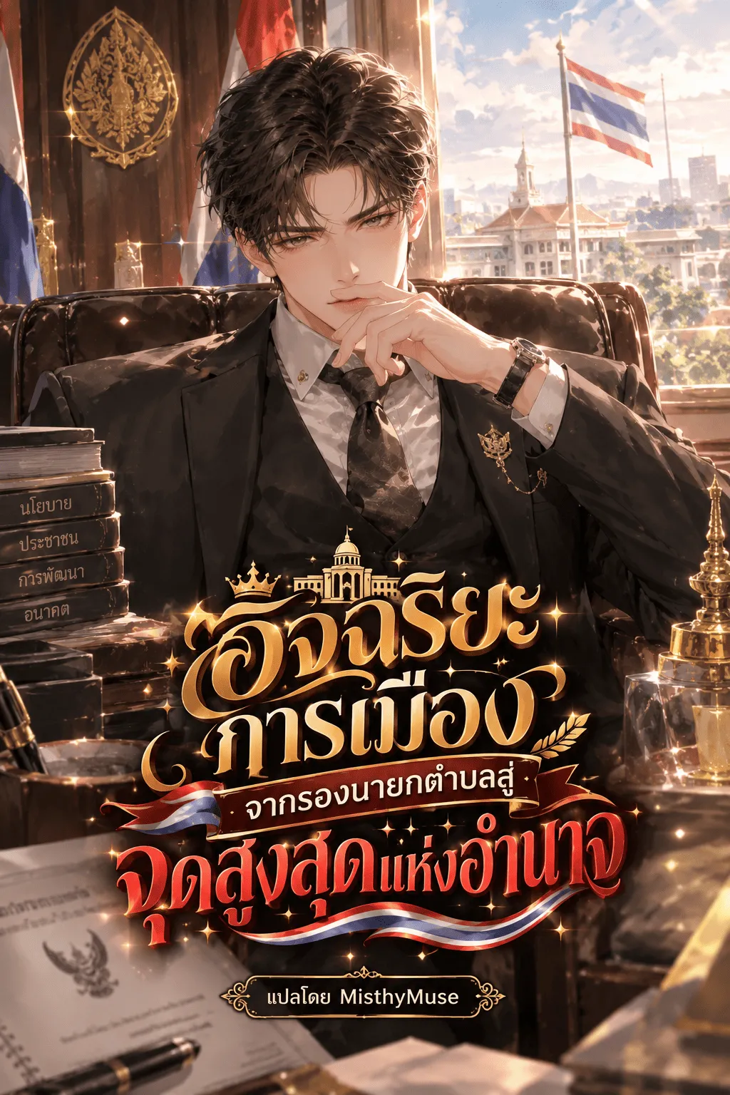 ปก อัจฉริยะการเมือง จากรองนายกตําบลสู่จุดสูงสุดแห่งอํานาจ