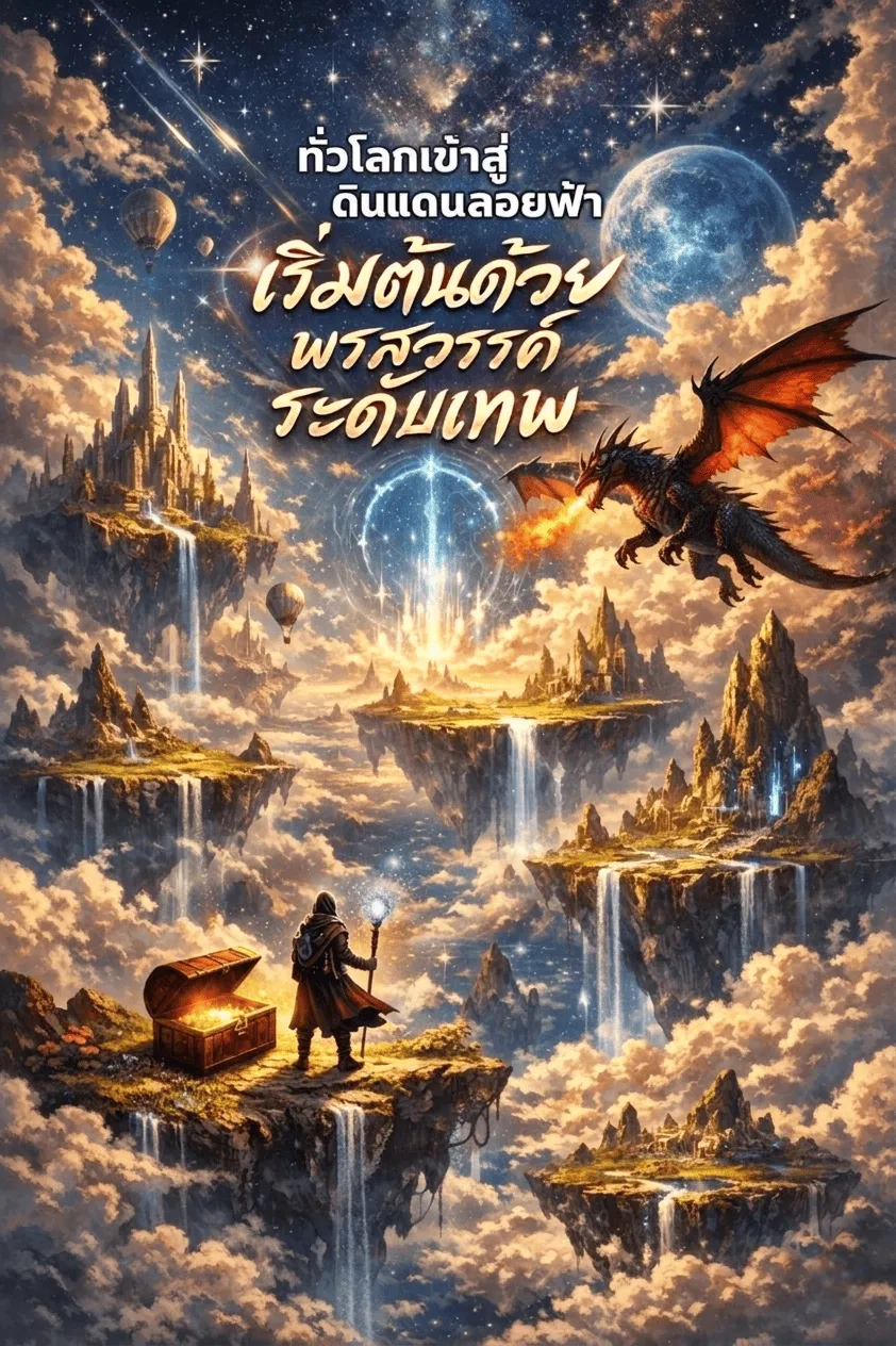 ปก ทั่วโลกเข้าสู่ดินแดนลอยฟ้า: เริ่มต้นด้วยพรสวรรค์ระดับเทพ [อ่านฟรี 500 ตอน]