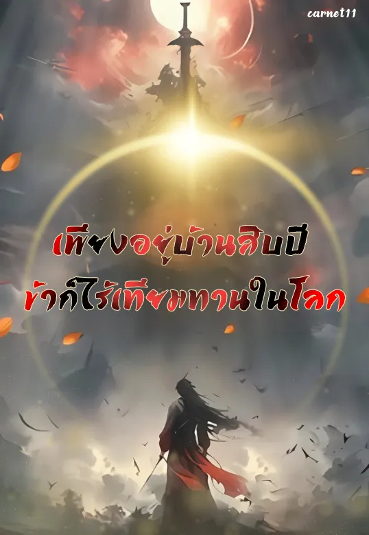 ปก เพียงอบู่บ้านสิบปี ข้าก็ไร้เทียมทานในโลก