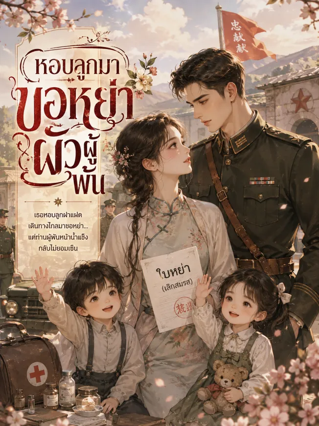 ปก หอบลูกมา ขอหย่าผัวผู้พัน