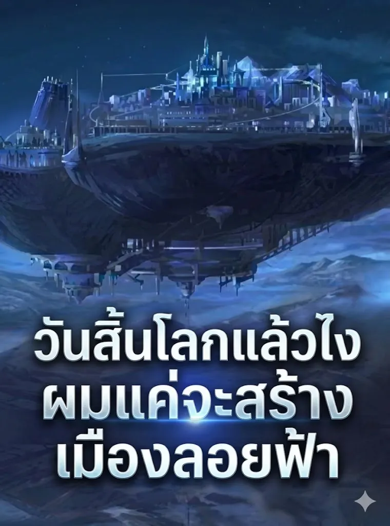 ปก วันสิ้นโลกแล้วไง ผมแค่จะสร้างเมืองลอยฟ้า