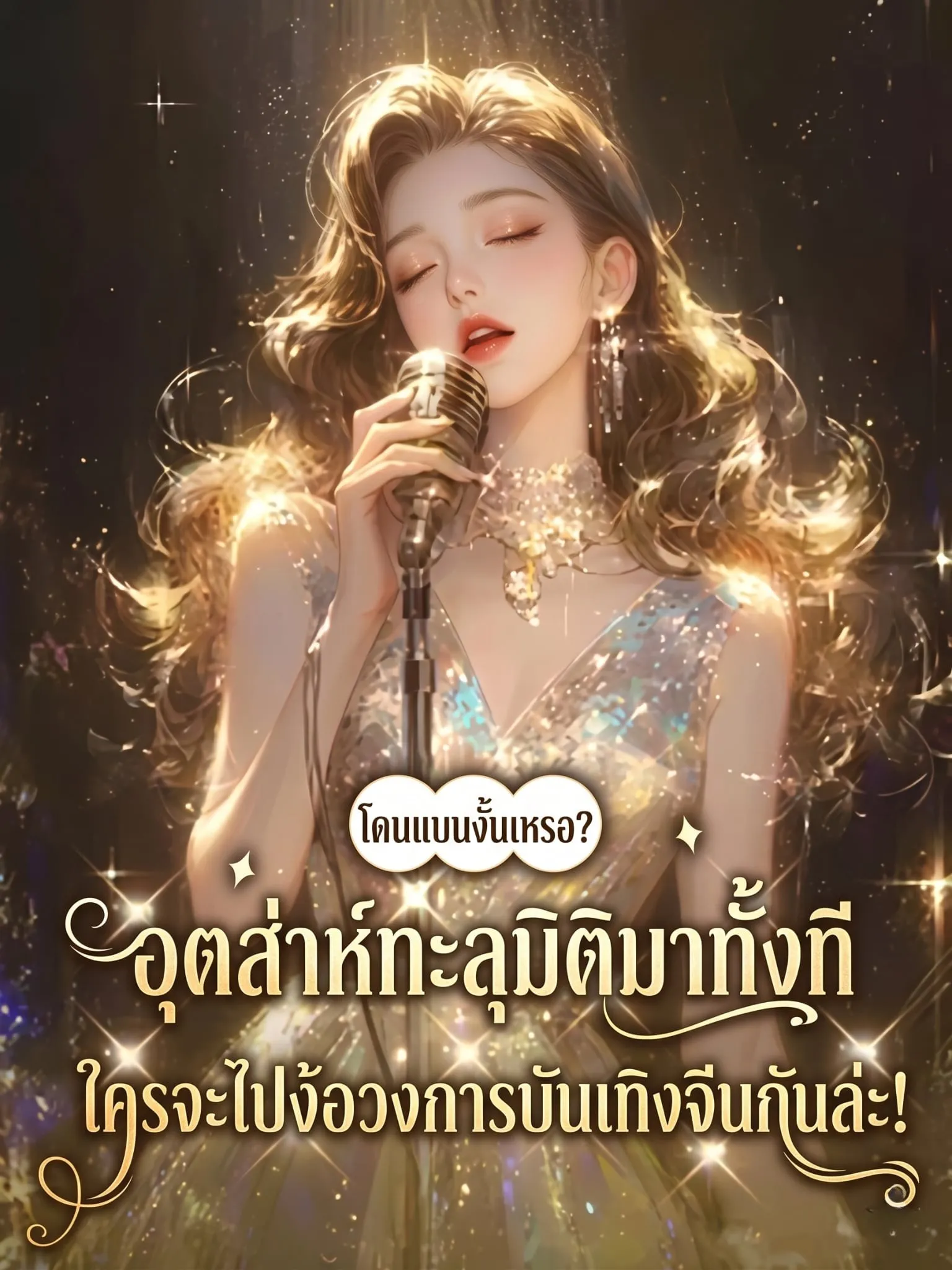 ปก โดนแบนงั้นเหรอ? อุตส่าห์ทะลุมิติมาทั้งที ใครจะไปง้อวงการบันเทิงจีนกันล่ะ!