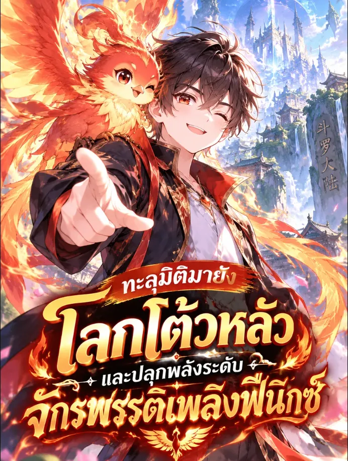 ปก (จบ) ทะลุมิติมายังโลกโต้วหลัว และปลุกพลังระดับจักรพรรดิเพลิงฟีนิกซ์