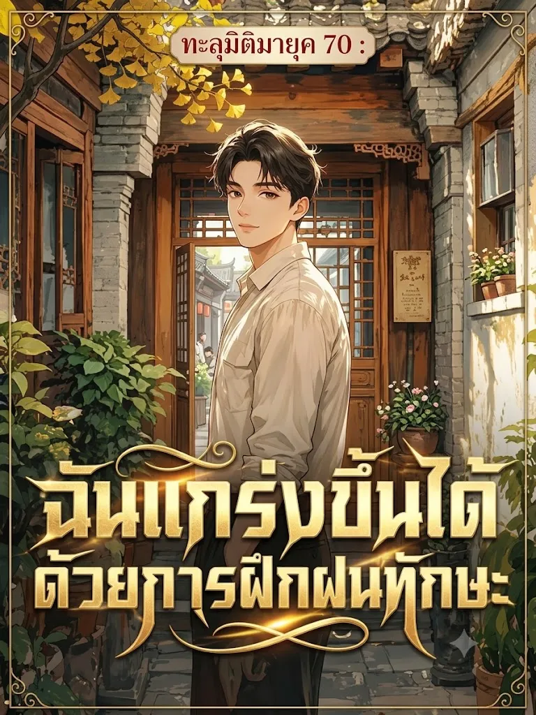 ปก ทะลุมิติมายุค 70 : ฉันแกร่งขึ้นได้ ด้วยการฝึกฝนทักษะ